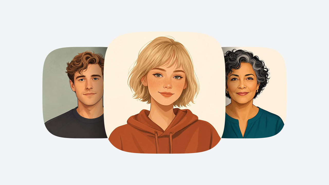 Illustrated Avatars Preview